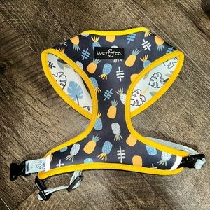 ‘Pineapple Island’ Lucy & Co reversible harness